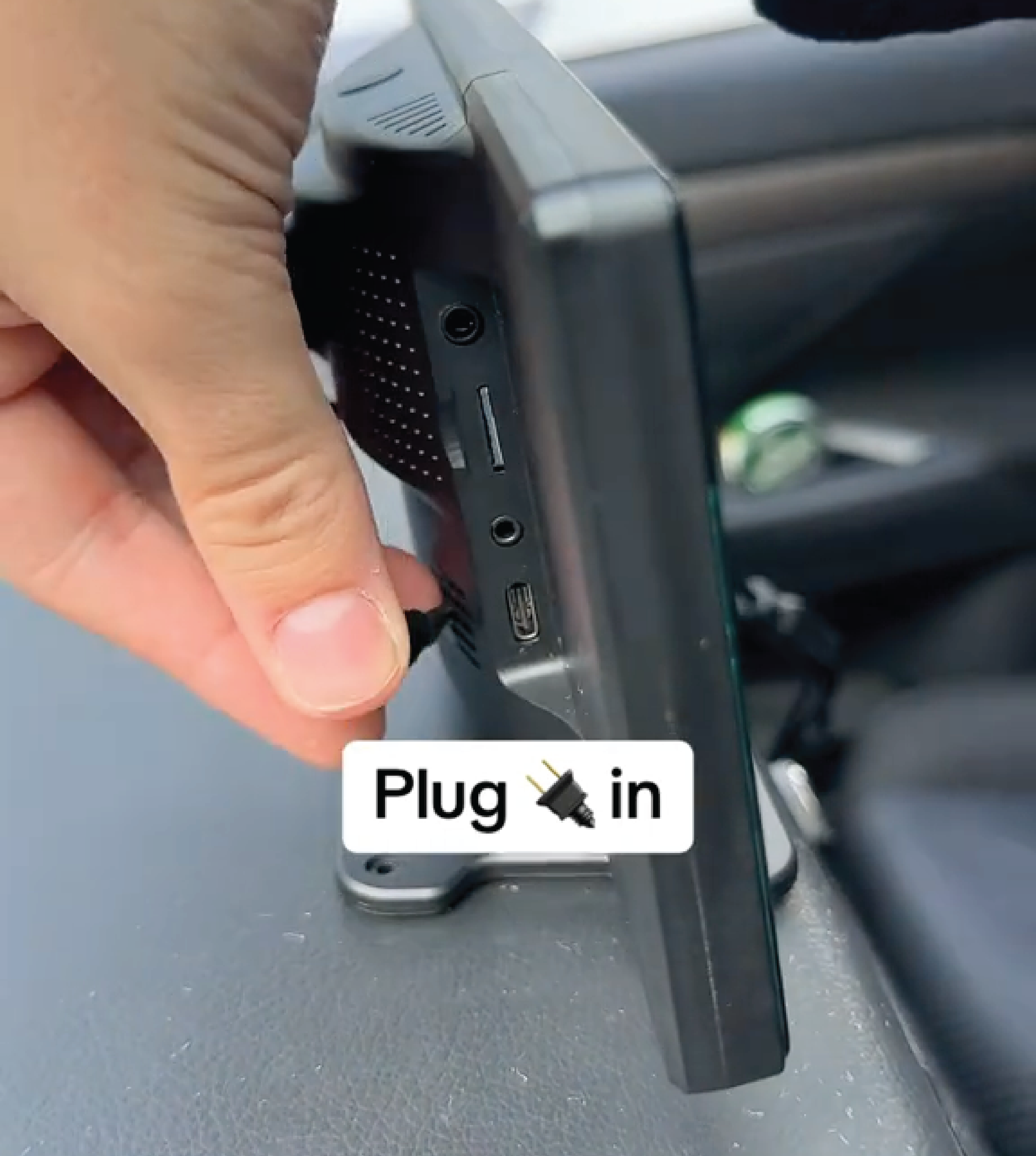 Plug DriveConnect into your car